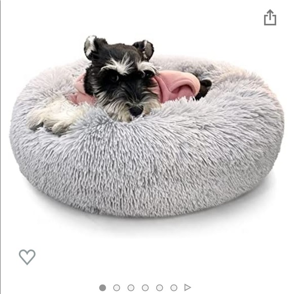 Best friends by Sheri donut dog bed